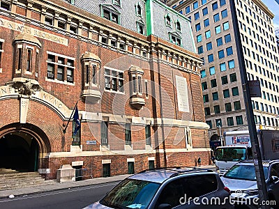 69th Regiment Armory, New York City -3 Editorial Stock Photo